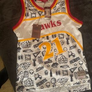 Mitchell & Ness Dominique Wilkins Jersey